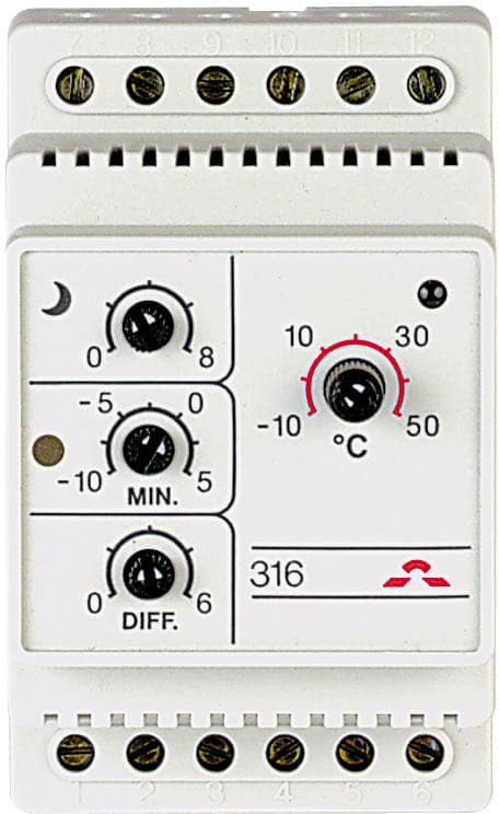 DEVIREG 316 -10-50Â°C LEDNINGSFÃ˜LER DIN