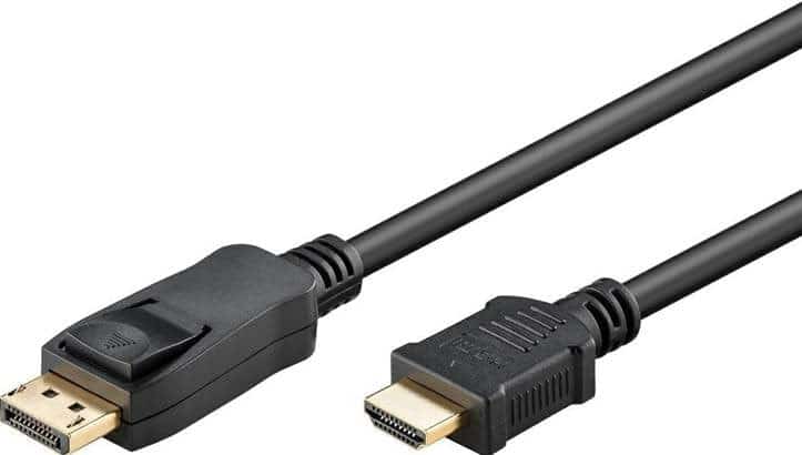 DISPLAYPORT TIL HDMI 2M