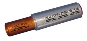 DIN AL/CU-PRESSEMUFFE 16MMÂ² RM + 10MMÂ²