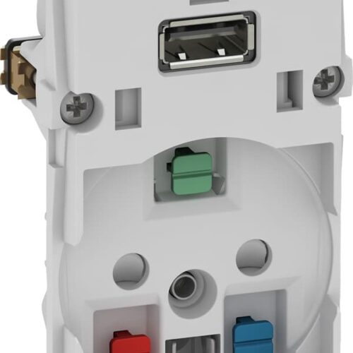 FUGA USB STIKKONTAKT 1,5M UA