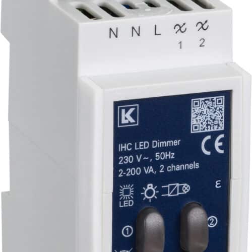 LK IHC LED DIMMER 2 KANAL DIN 36MM