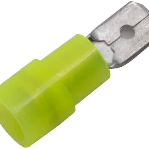 ISO. SPADESTIK 4-6MMÂ² 6,3X0,8 GUL