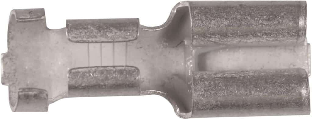 UISO. SPADEMUFFE M/TAP 4-6MMÂ², 6,3X0,8