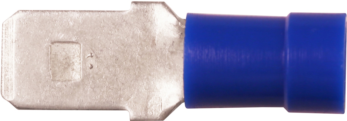 ISO. SPADESTIK 1,5-2,5MMÂ² 6,3X0,8 BLÃ…