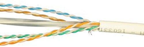 KABEL KAT6A U/UTP 4P 500M HVID DCA