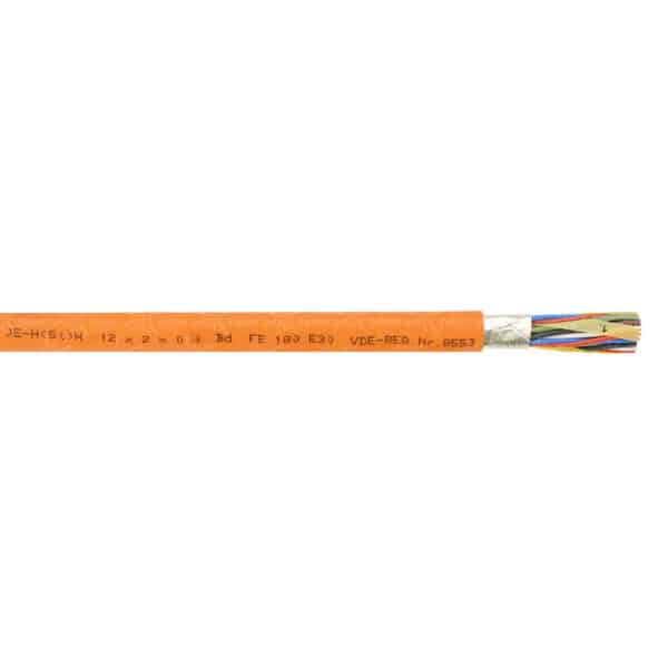 KABEL JE-H(ST)H-BD E30 ORANGE 52X2X0,8MM