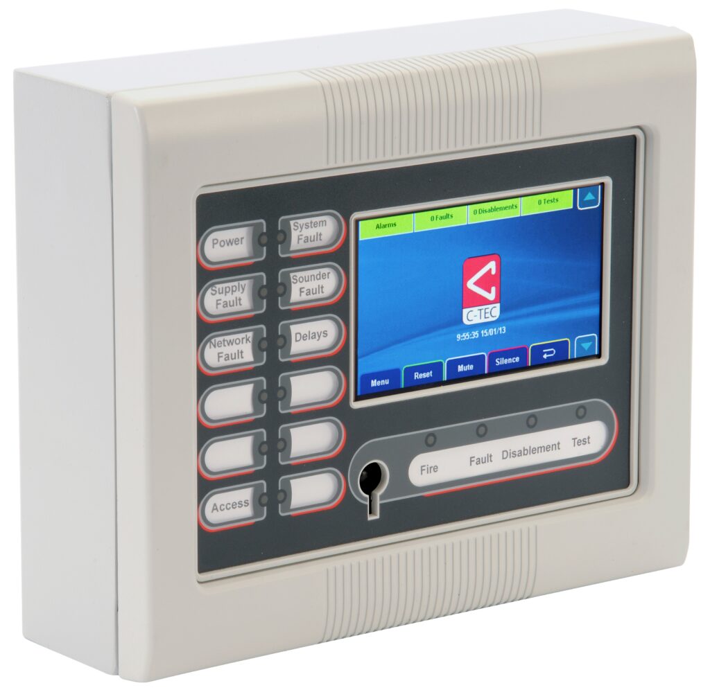 ZFP CAST LCD-TOUCH BETJ.PANEL, PÃ…BYG.