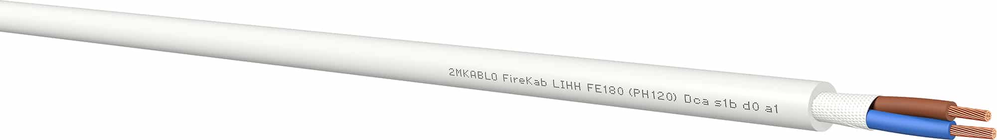 KABEL 2X0,75 FIREKAB BRANDSIKKER HV DCA