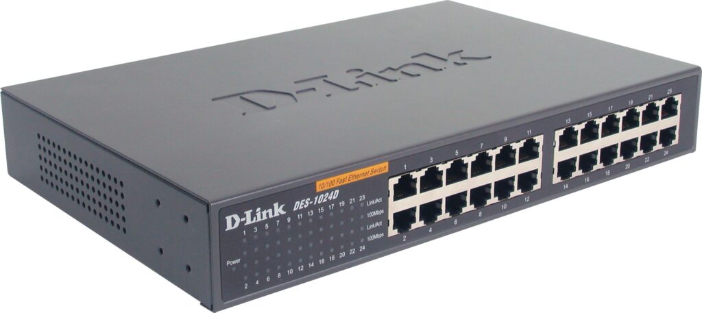 SWITCH 24P 10/100 DES-1024D/E