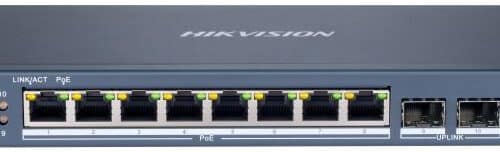 SWITCH 8+2 PORT POE, AF, L2