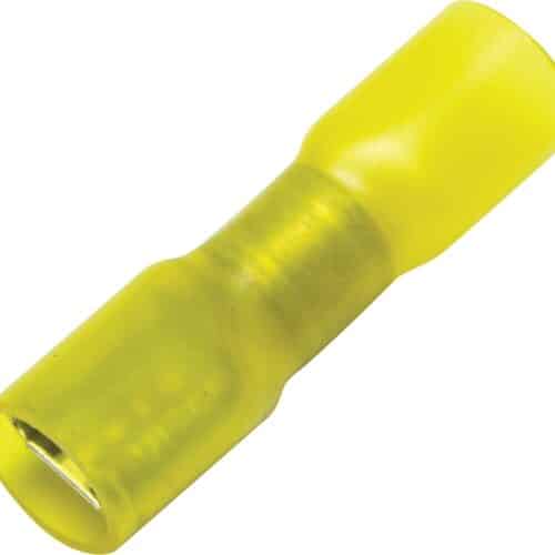 SPADEMUFFE 6,3X0,8 GUL KRYMP 4.00-6.64
