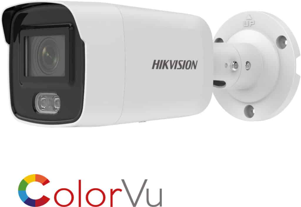 BULLET COLORVU, 2MP, 6MM,HVIDT LYS, IP67