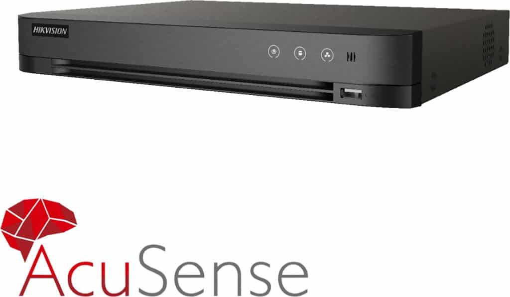8 KANAL ACUSENSE DVR, 5MP, TVI, U.HDD