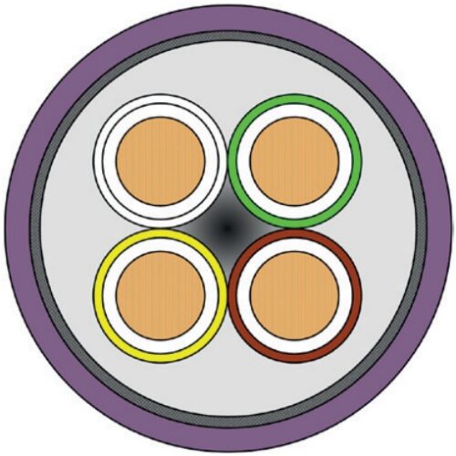 CHAINFLEX CAN-BUS CFBUS.LB.020 4X0,25MMÂ²