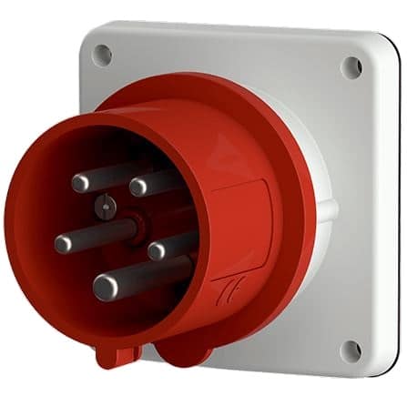CEE PANEL INDTAG 5 POLET 32A 400V IP44