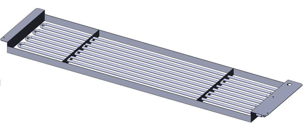 ELEKTRISK VARMEFLADE 5 KW TIL AFFUGTER