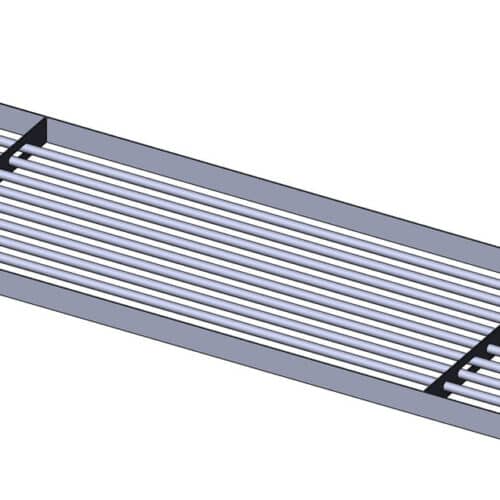 ELEKTRISK VARMEFLADE 3,5 KW TIL AFFUGTER
