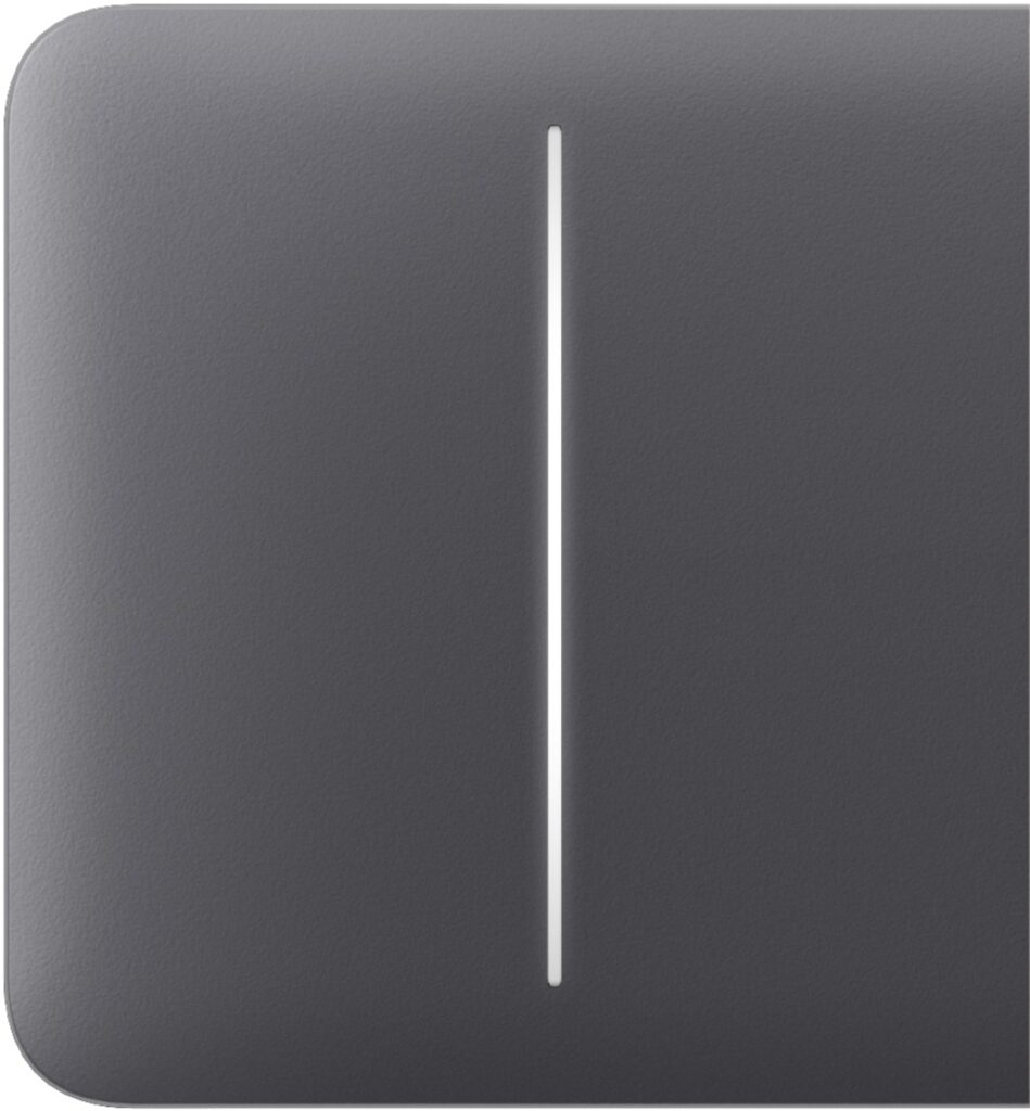 AJAX SIDEBUTTON 2-TRYK. GRAFIT