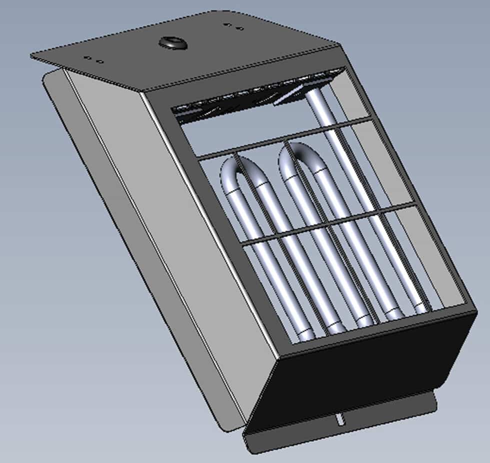 FORVARMEFLADE EL 900W TIL RCV320
