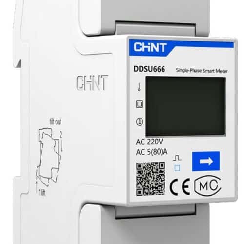 DDSU666 220/230V 1.5(6)A CT RS485 2P MID