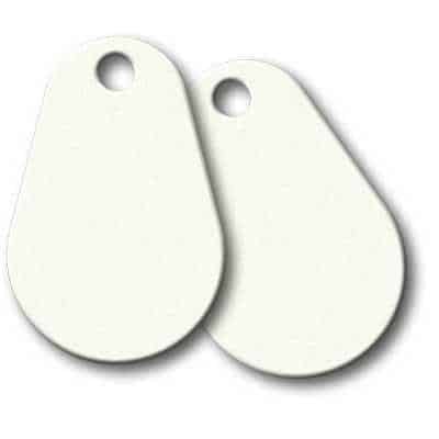 MIFARE BRIK, TOP-TAG 1K HVID 10-PACK