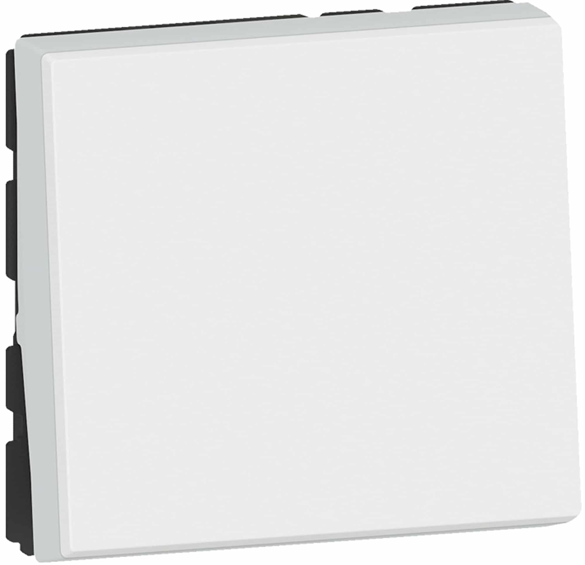 MOSAIC FJEDERTRYK 1POL 6A LED 2M HVI