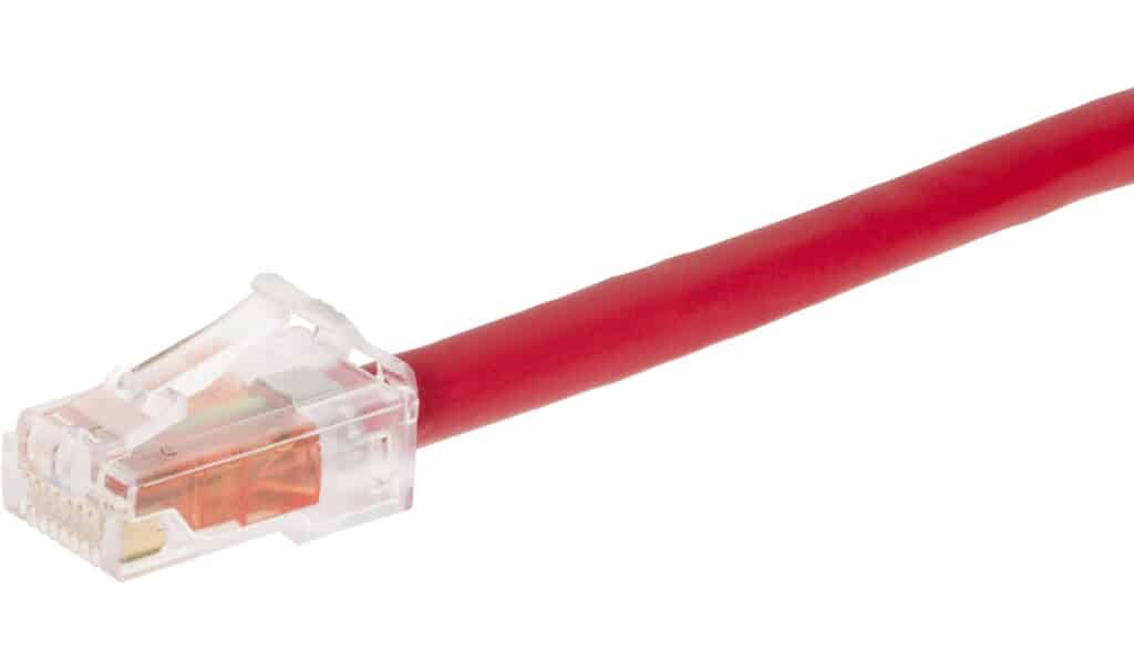 PATCHKABEL KAT6A U/UTP 1FT (0,3M) RÃ˜D