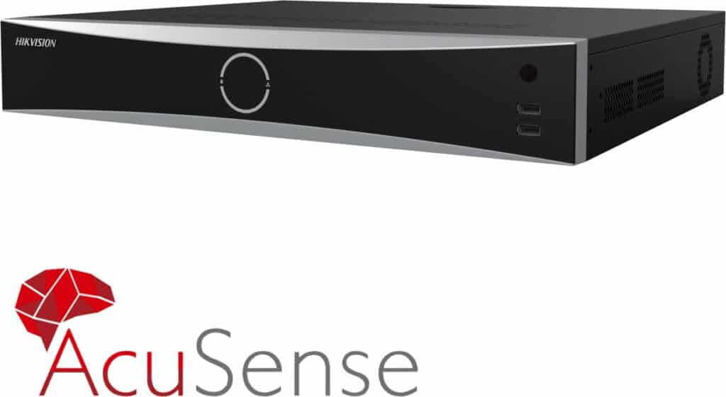 32 KANAL NVR, 12MP, 4K, ACUSENSE, U.HDD