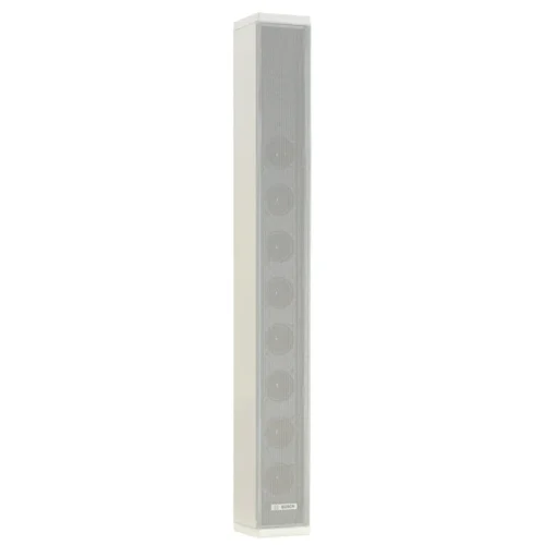 ALUMINIUM SØJLEHØJTTALER 40 WATT, HVID