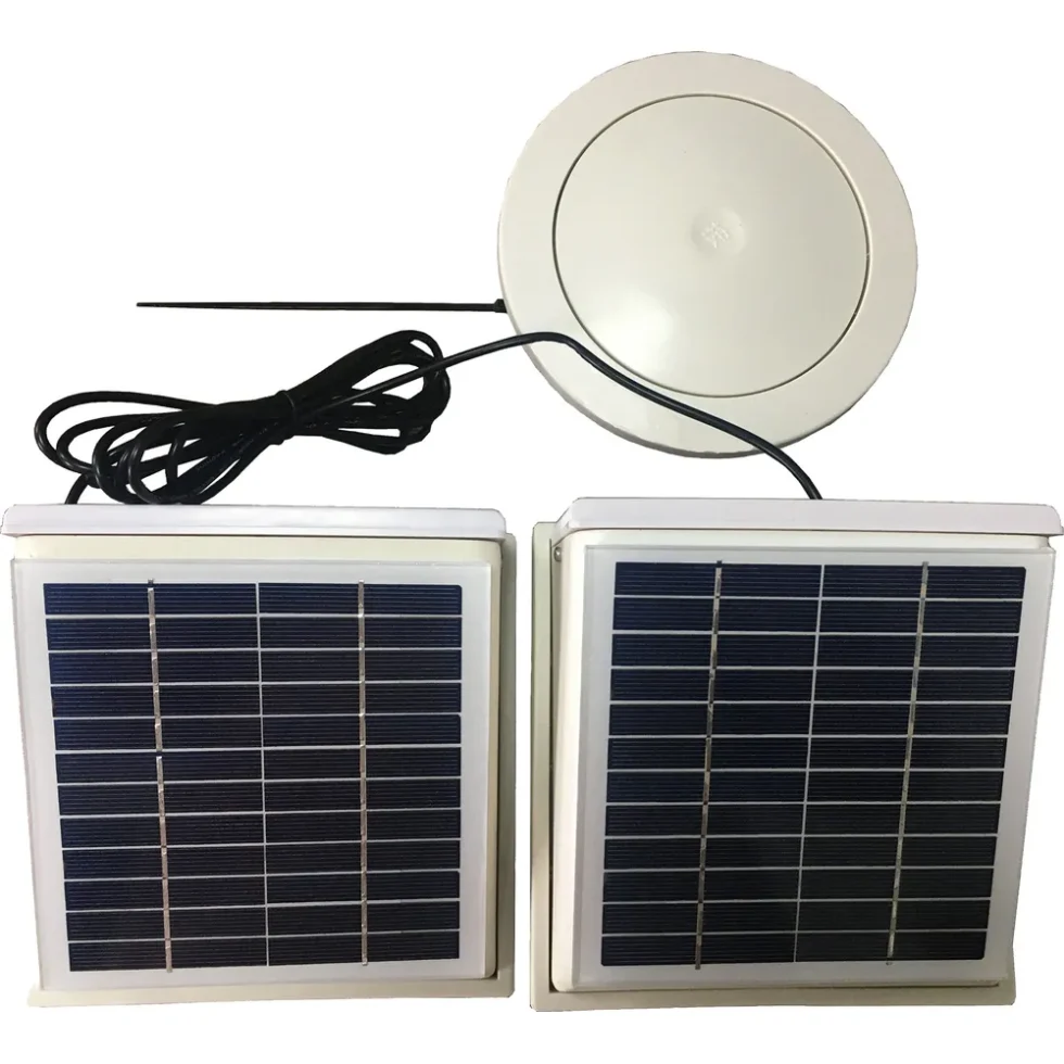 SOLCELLEVENTILATOR SUNMEX DOUBLE