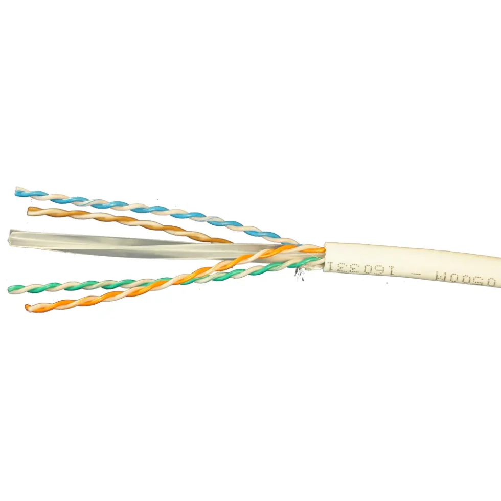 KABEL KAT6A U/UTP 4P LSZH 305M HVID DCA