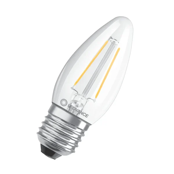 LEDCLB40 DIM 4.8W 827 FILCL E27 P LEDV