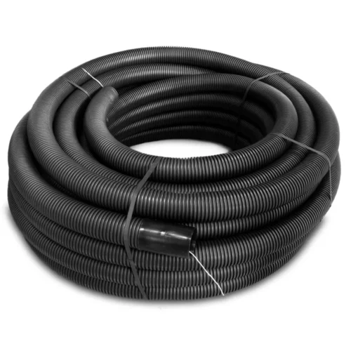 FLEXRØR PE 63/52 MM DOBBELTVÆG 50M SORT