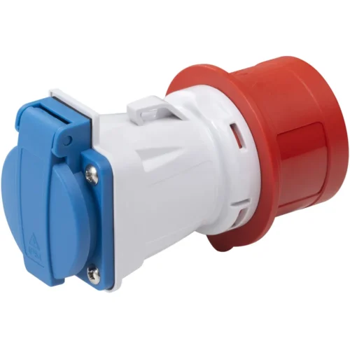 ADAPTER CEE 16A 5P STIKPROP/DK-UDTAG 3P