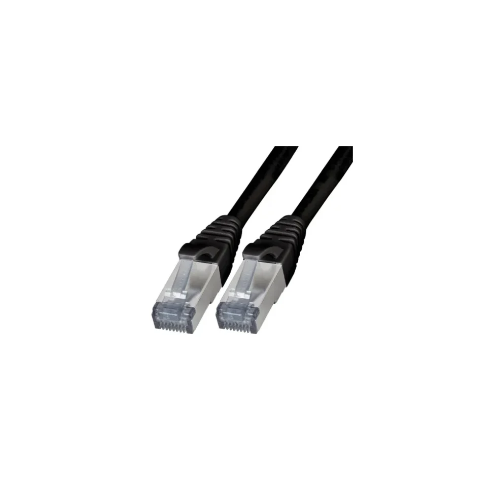 PATCHKABEL KAT6A S/FTP TPE UV 1M SORT