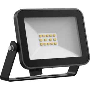 FOX FLOODLIGHT 10W 970LM 3000K SORT