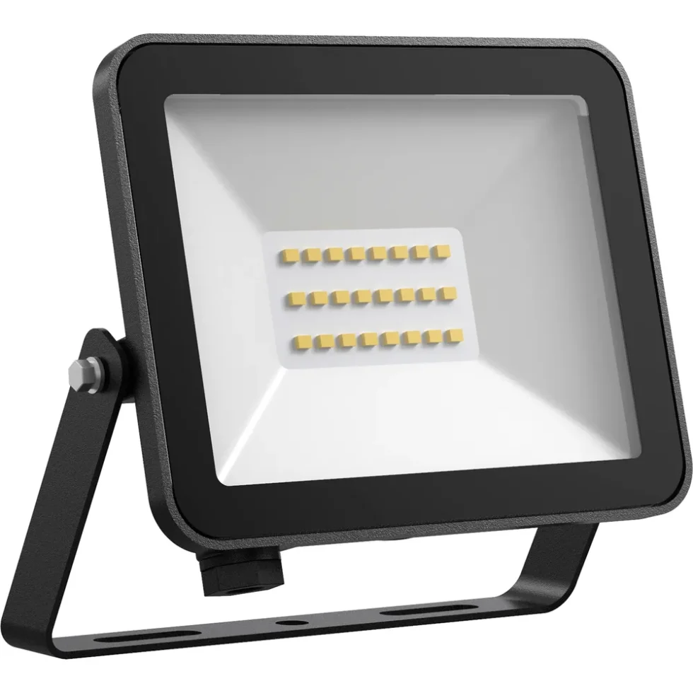 FOX FLOODLIGHT 20W 2170LM 3000K SORT