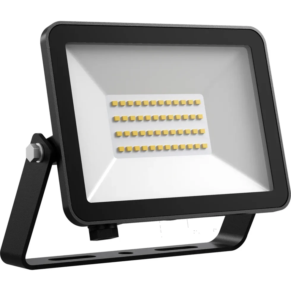 FOX FLOODLIGHT 30W 3375LM 4000K SORT