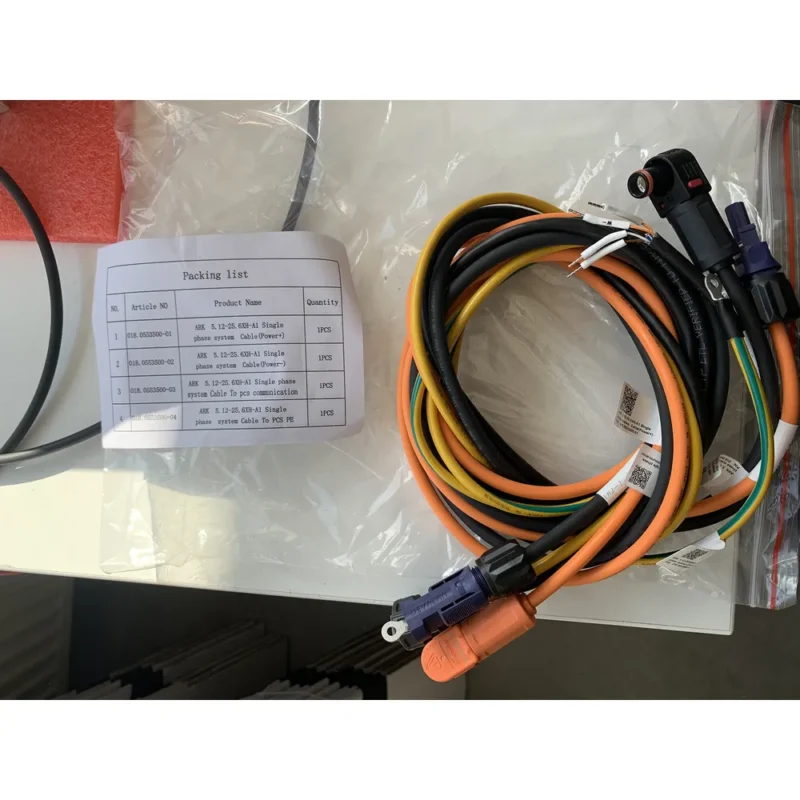 GROWATT ARK XH BATTERI KABEL PAKKE