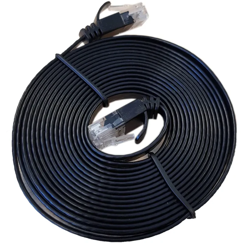 PATCH KABEL FLAD KAT6A UTP SORT 5M