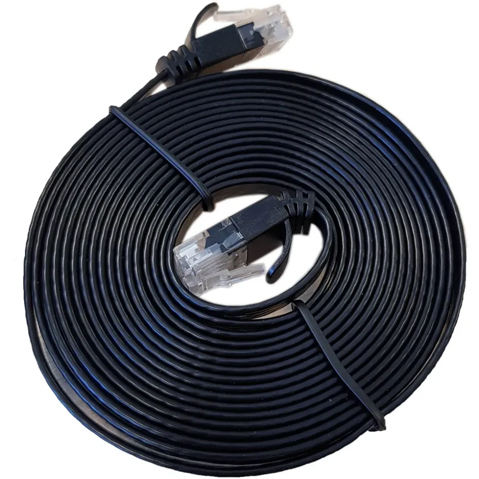 PATCH KABEL FLAD KAT6A UTP SORT 3M