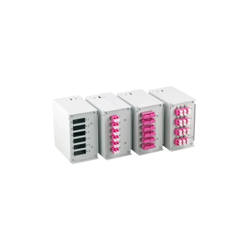 FRONT PANEL FOR 6XSC SIMPLEX GRÅ