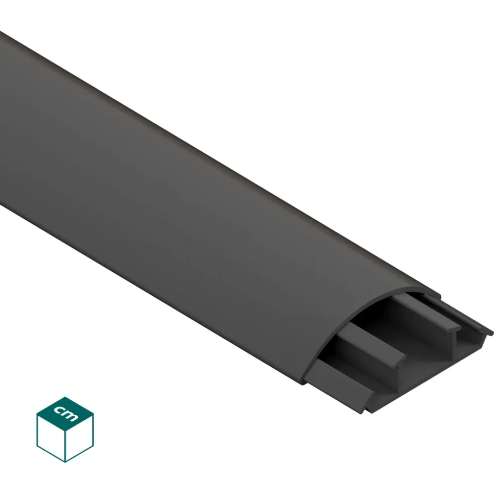 GULVKANAL 50X15 MM GRÅ 2 METER