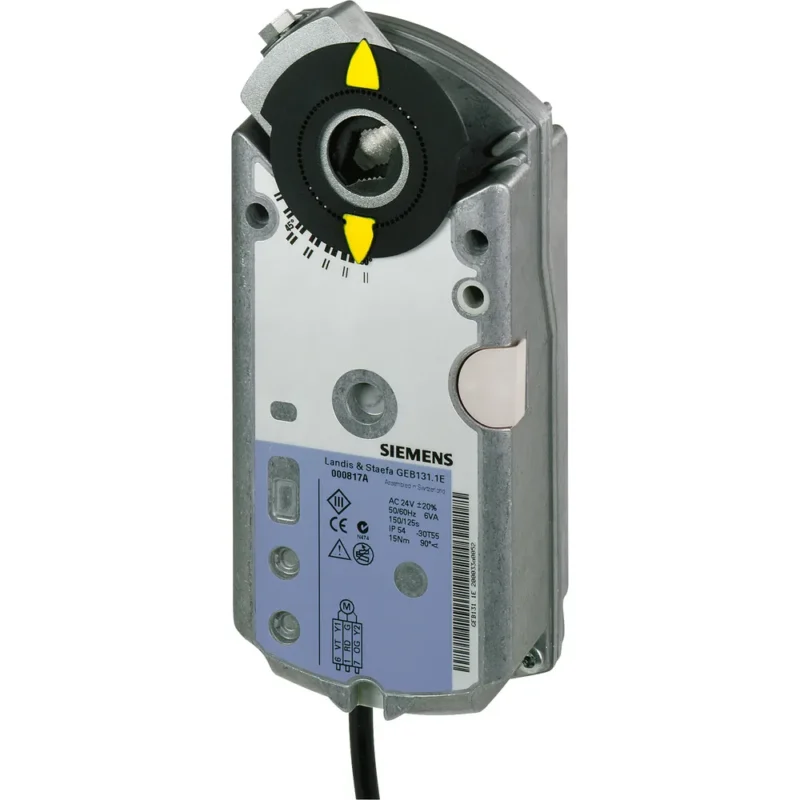 SPJÆLDMOTOR GEB161.1E 24V 15NM MODL.