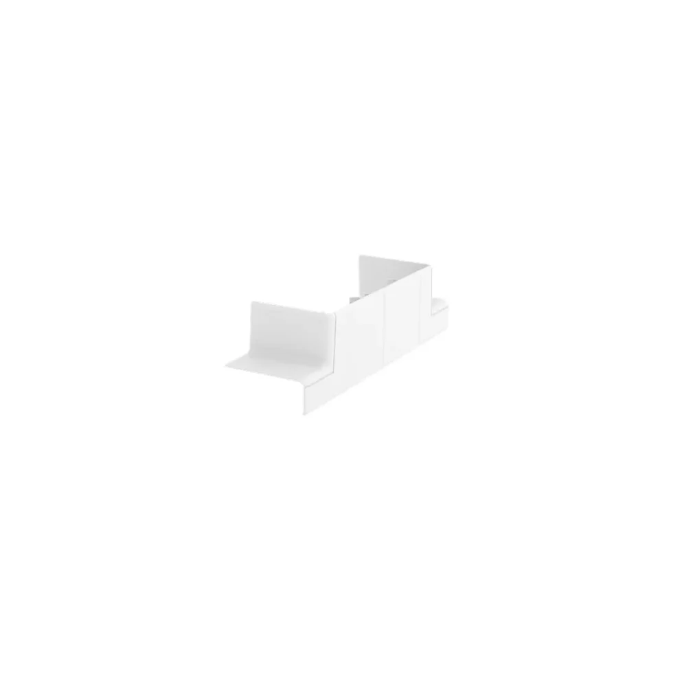 T-STYKKE ADAPTOR RAPID45-2 HVID RAL 9010