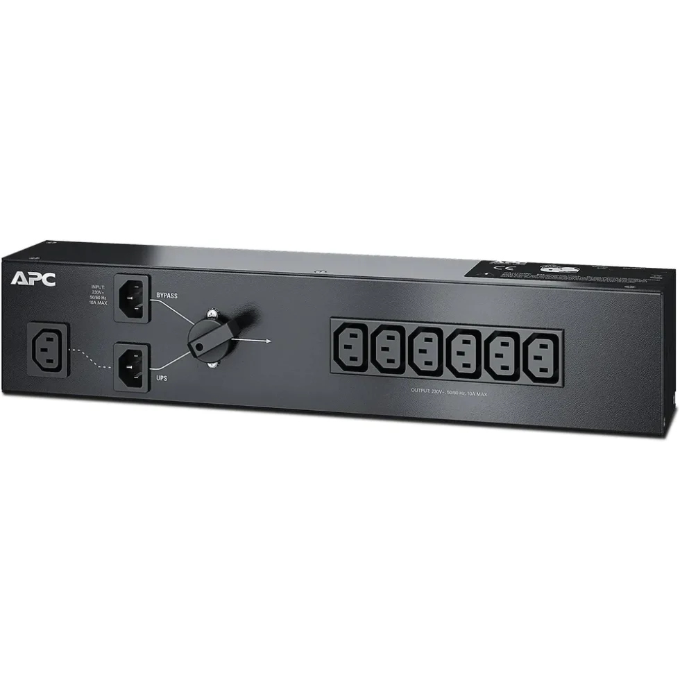 BYPASS PANEL 6XC13+1XC14, 10A - 1500VA