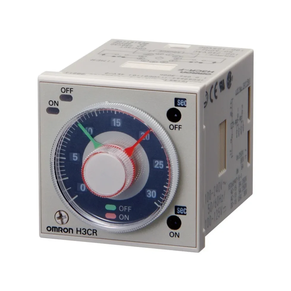 TIMER, PLUG-IN, 8-PIN, 0.05S-300H, 5 A