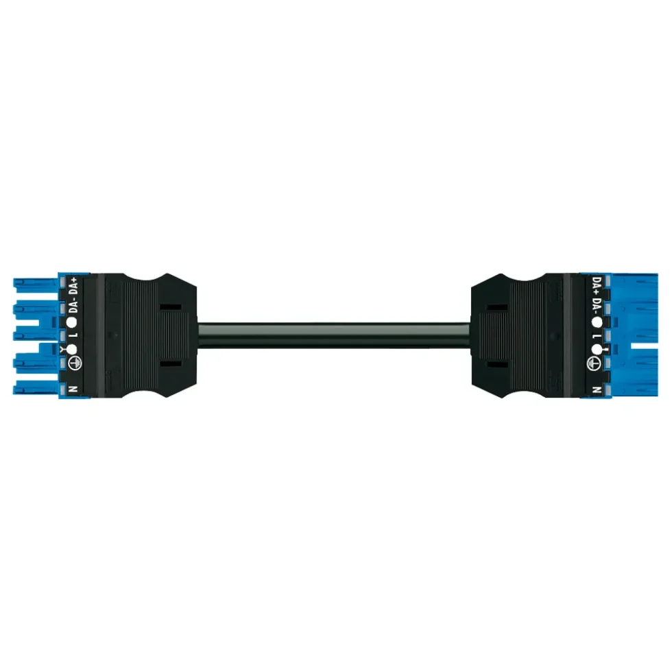 MELLEMKABEL 5G1,5 HF 2 METER BLÅ