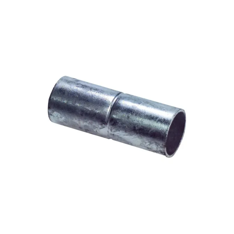MUFFE KORT 25MM (1") VARMGALVANISERET
