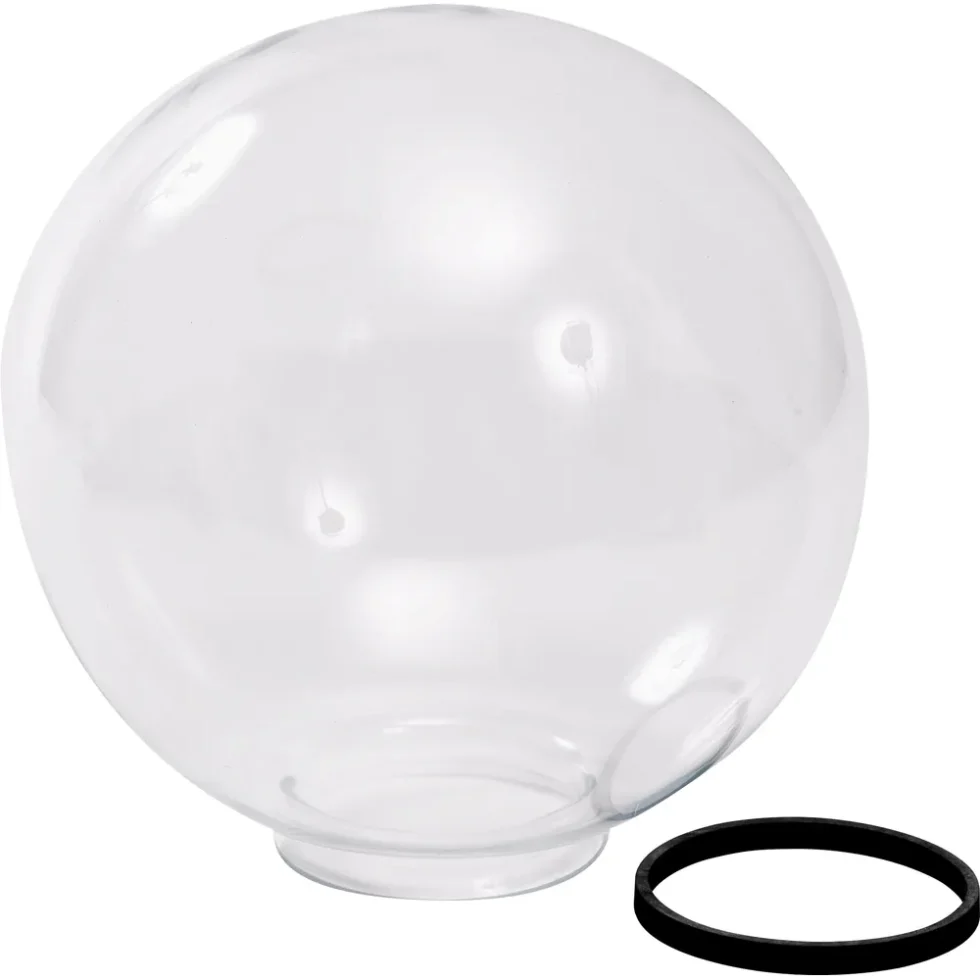 FAKKEL KUGLE GLAS Ø450 KLAR